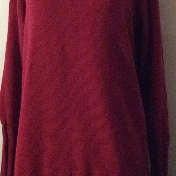 COPY - Eileen Fisher red merino wool wool tunic # M - Picture 3 of 8